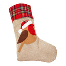 Hessian Burlap Christmas Stocking Linen Sack