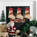 Hessian Burlap Christmas Stocking Linen Sack