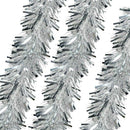 1.8m/6ft  Luxury Chunky Christmas Tinsel Garland for Xmas Tree Decoration