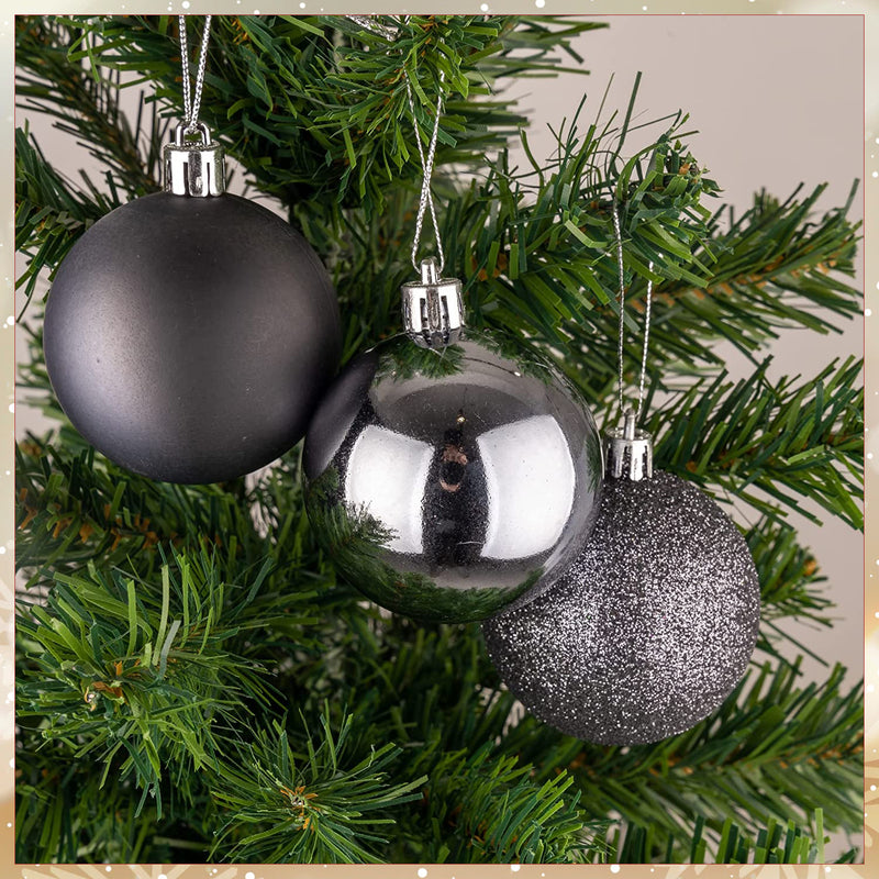 Christmas Baubles Xmas Tree Decoration Ball Ornaments with Strings