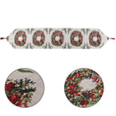 Christmas Table Runner Table Flag Cloth Cover, Xmas Dining Party Decor, 1pc