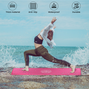 Non-Slip Yoga Mat, NBR Rubber Exercise Mat for Pilates, Yoga and Gymnastics - 183 x 61 x 1cm