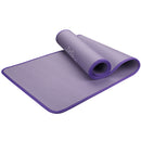 Non-Slip Yoga Mat, NBR Rubber Exercise Mat for Pilates, Yoga and Gymnastics - 183 x 61 x 1cm