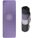 Non-Slip Yoga Mat, NBR Rubber Exercise Mat for Pilates, Yoga and Gymnastics - 183 x 61 x 1cm