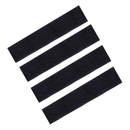 YKK Sew-On Loop Only Fastener Woven Nylon Black White Tape