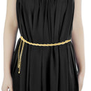 Women's Chain Waist Belt with Clasp Buckle for Casual and Formal Wear, Fashion Accessory