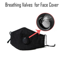 Breathing Valves Anti Dust DIY Face Cover Exhaust Valves Mouth Filter Valve Accessories For Protection, Anti Haze & Smog Pollution