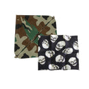 Camouflage + medium skull