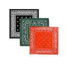 Orange + Deep green + black