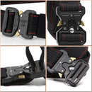 Tactical Belt Adjustable Military Style Webbing Belt With Side Release Buckle 125cm x 3.8cm