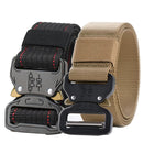 Tactical Belt Adjustable Military Style Webbing Belt With Side Release Buckle 125cm x 3.8cm