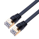 CAT 7 Ethernet Cable RJ45 LAN Network Flat Patch Cord 10Gbps for Laptop, Switch, Play Station, Modem - 1 metre