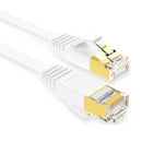 CAT 7 Ethernet Cable RJ45 LAN Network Flat Patch Cord 10Gbps for Laptop, Switch, Play Station, Modem - 1 metre