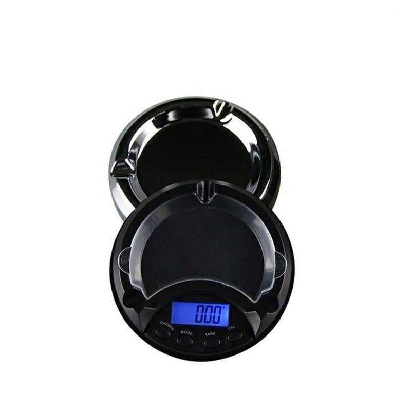 Compact LCD Ashtray Digital Scale with Weight Precision for Jewellery, Gold, Chemicals, Bullets