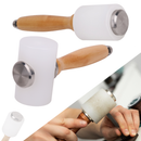 Leather Nylon Hammer Wooden Handle Carving Mallet For Leather Craft DIY Tool