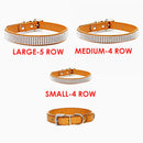 Pet Collars for Dogs or Cats, Rhinestone Diamante Neck Accessory for Proper Gripping