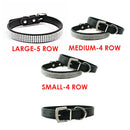 Pet Collars for Dogs or Cats, Rhinestone Diamante Neck Accessory for Proper Gripping