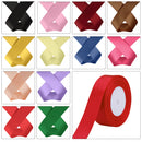 23mm/25mm Double Sided Satin Polyester Ribbon For DIY Art & Craft, Gift Wrapping - 10 Metres