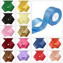 25mm Double Sided Satin Polyester Ribbon For DIY Art & Craft, Gift Wrapping - 25 Metres