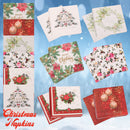 2 Ply Disposable Paper Napkins for Christmas Party - 20pcs
