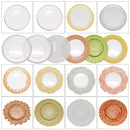 Decorative Charger Plates for Wedding, Birthday Parties, Dinner Table Decoration