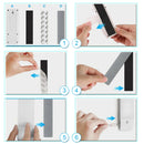 Motion Sensor Under Cabinet Lights Lithium Battery USB Rechargeable Adhesive LED Wall Lamps Drawer Kitchen Wardrobe Closet Night Lights