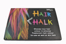 Temporary Multicolour Hair Dye Chalks Non Toxic Soft Pastels Salon Kit