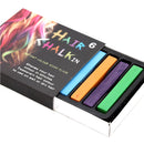 Temporary Multicolour Hair Dye Chalks Non Toxic Soft Pastels Salon Kit
