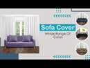 Velvet Sofa Cover Premium Stretch Non Slip Sofa Slipcovers Universal Settee Protectors