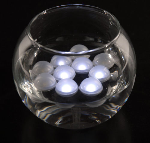 LED Flickering Floating Pearl Ball Lights for House Parties and Decorations - RGB	