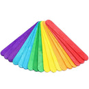 Wooden Lollipop Craft Sticks Natural Lollisticks Round Edges For DIY projects Wall Decorations Home Decor Art Design Scale Modeling 