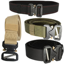 Tactical Belt Adjustable Military Style Webbing Belt With Side Release Buckle