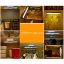 LED Motion Sensor Portable Tube Light for Wardrobe Cabinets and Wall Closets Staircases