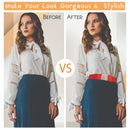 11mm Diamante Elasticated  Stretchable Clip-ons Waist Belt, Women Fashion Accessory