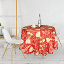 Tablecloth Christmas Washable Polyester Festive Table Cover Xmas Decoration  Christmas Party