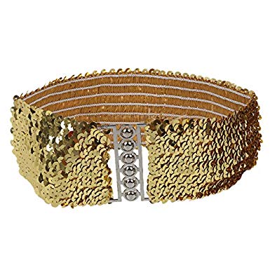 Elastic Belts Waist Belts Amazon Buy Ladies Sequin Belt Elastic