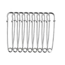 Curved Stainless Steel Safety Pin For Fastening Securing Clothing Crafting