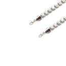 45" Rhinestone Diamante Waist Chain Belt for Women Fashion Accessory