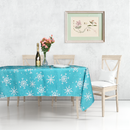 Tablecloth Christmas Washable Polyester Festive Table Cover Xmas Decoration  Christmas Party