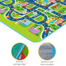 Kid's Printed Play Mat City Town Traffic Map Educational Fun Game with Carry Bag