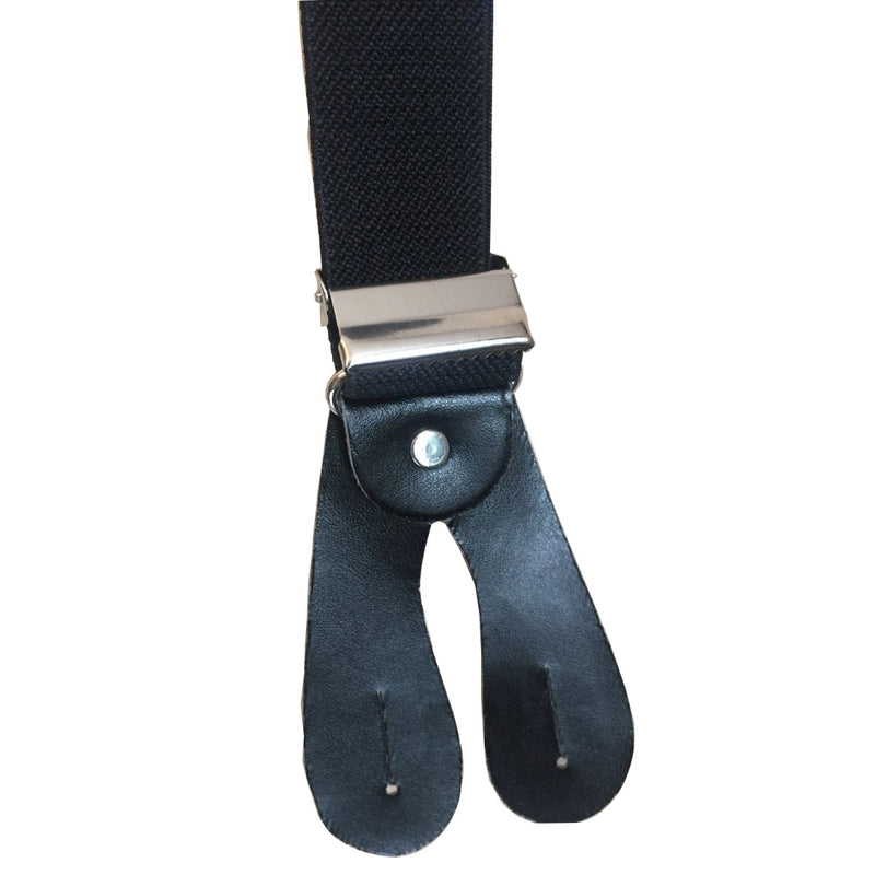 Men’s Adjustable Braces Y Shape Heavy Duty Button Hole Suspenders for Trousers, Jeans, 25mm