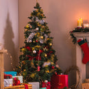 1.8m/6ft  Luxury Chunky Christmas Tinsel Garland for Xmas Tree Decoration