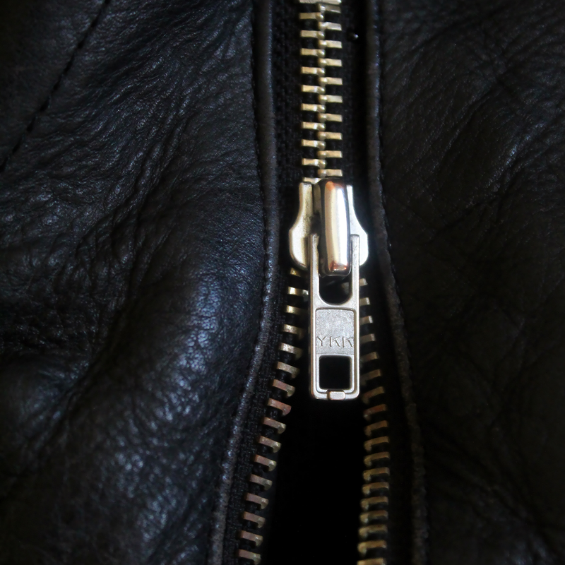 YKK Heavy Duty Close End Black Nylon Zipper Golden Brass Teeth For DIY Craft  Jeans