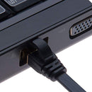 CAT 7 Ethernet Cable RJ45 LAN Network Flat Patch Cord 10Gbps for Laptop, Switch, Play Station, Modem - 1 metre