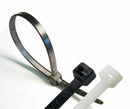 Zip Wrap Cable Ties Wire Loop for Home Office Garage and Workshop Black & White