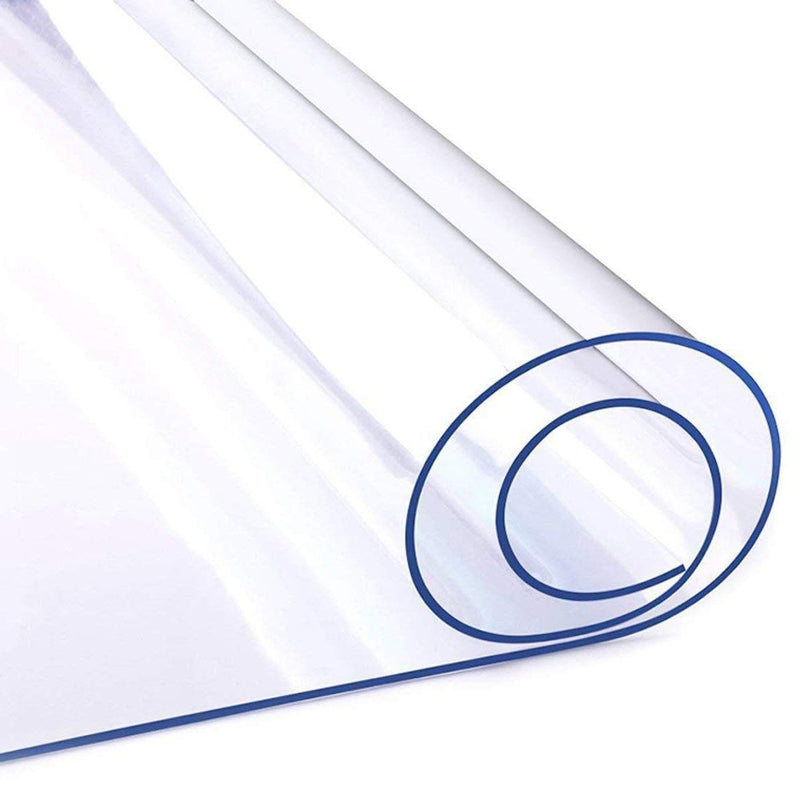 1.5mm Thick, Clear Plastic Table Cover Acrylic Table Protector For Tables, Furniture Surface