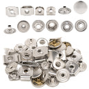 PRYM Non-Sew Hook & Bar Trouser Fastener With Cap, Non Sew Clasps Hook & Bar - 12.5mm