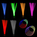 22"  Glow Stick Necklaces with Connectors, 25/50pcs